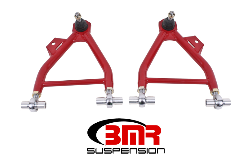 BMR Suspension AA042R Control Arms Tubular Front Lower Steel Red Powdercoat