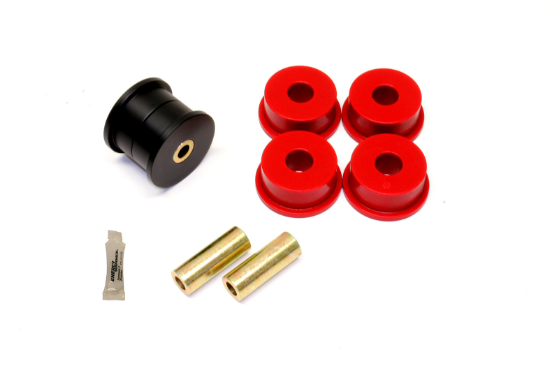 BMR BK046 Bushings Differential Mount Polyurethane/Delrin Black/Red NEW