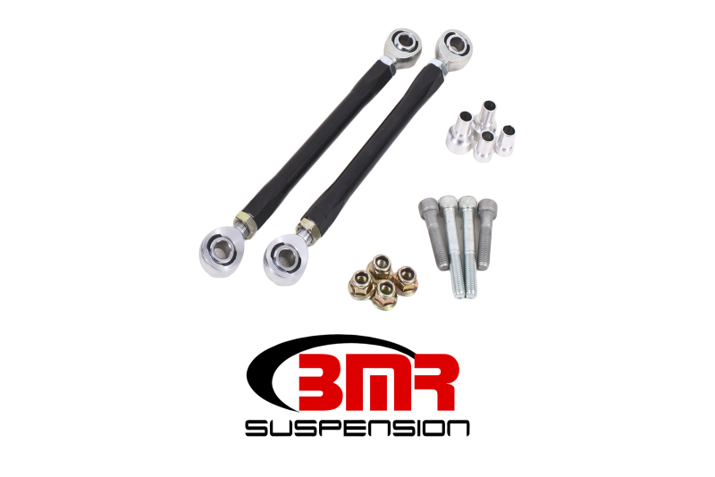 BMR Suspension ELK112 Sway Bar End Link Steel Rod End Black Rear For Dodge NEW