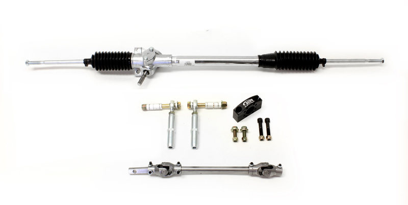 BMR Suspension RK001 Rack and Pinion Manual Aluminum Natural For Chevy NEW