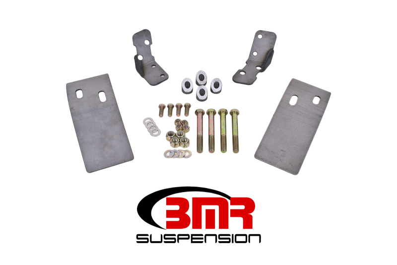 BMR fits  79-04 Fox Mustang Plate Style Torque Box Reinforcement Plates Upper Only - Natural - TBR002