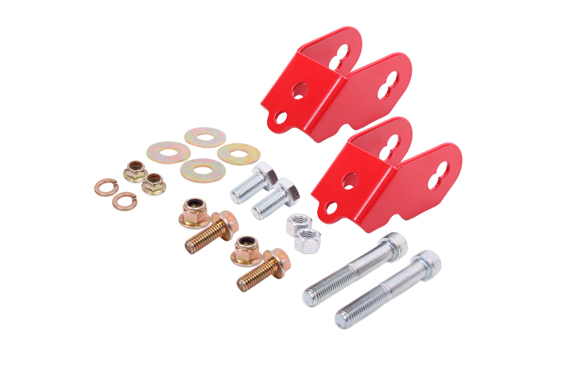 BMR Suspension WAK761R Rear Camber Adjustment Lockout Kit Red For Mustang NEW