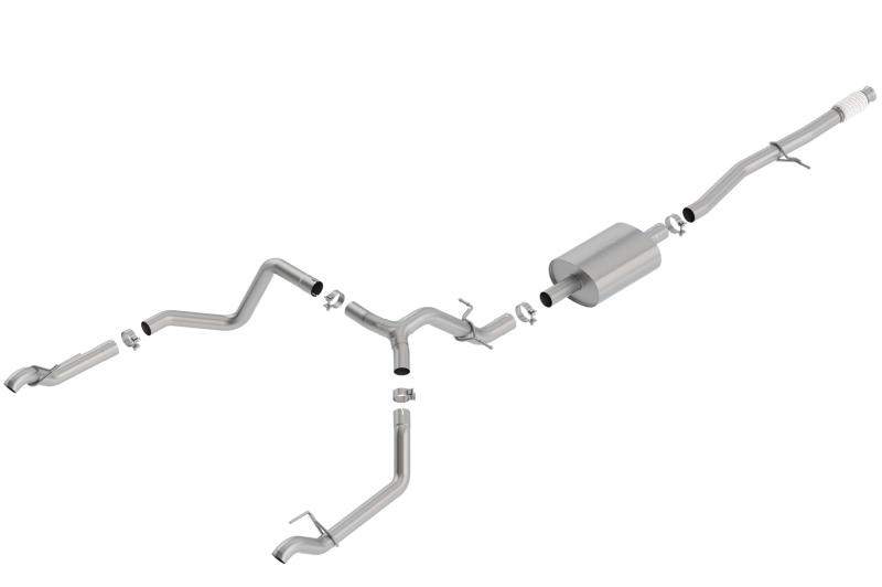 Borla 140769 Cat-Back Exhaust System - S-Type For 2019 Chevy Silverado 1500