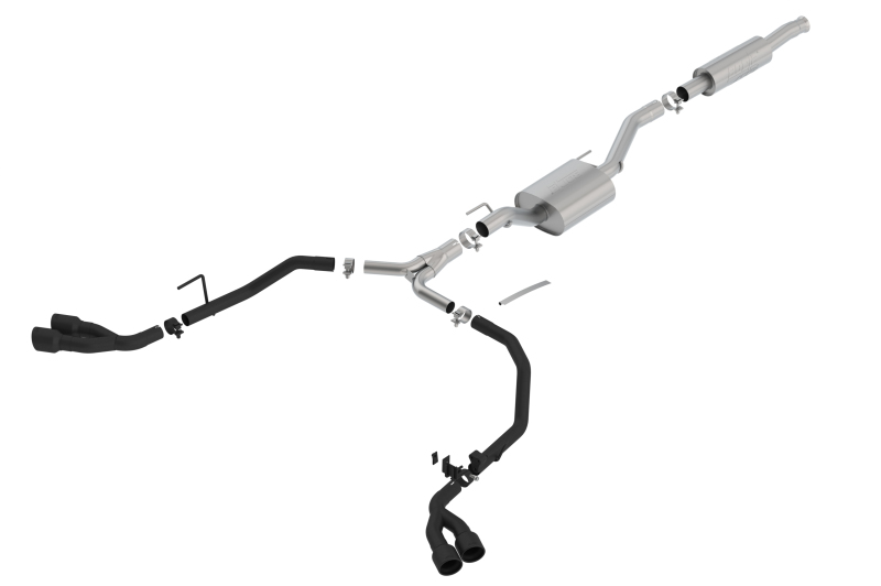 Borla 140816CB Exhaust System ATAK Cat-Back Dual Stainless Steel NEW