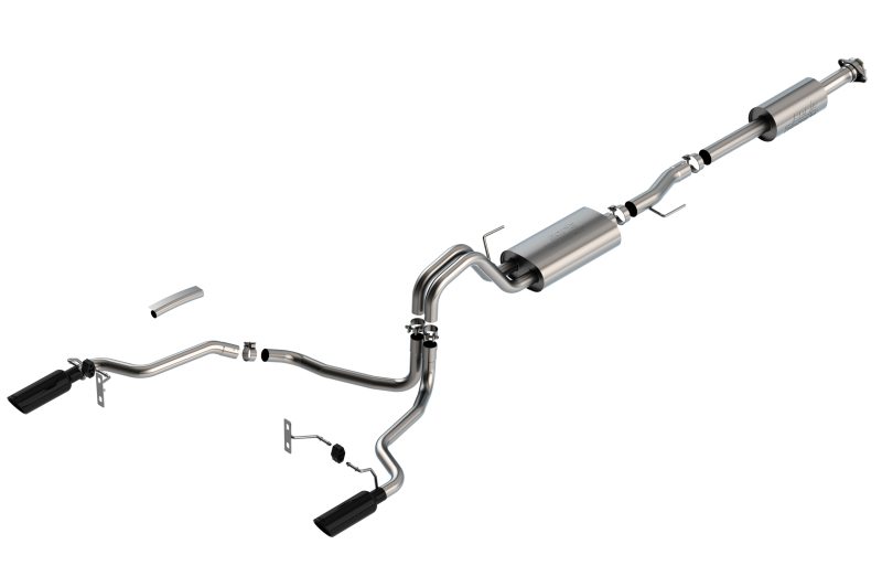 Borla 140862BC Touring Cat-Back Exhaust System For 2021-2022 Ford F-150 NEW