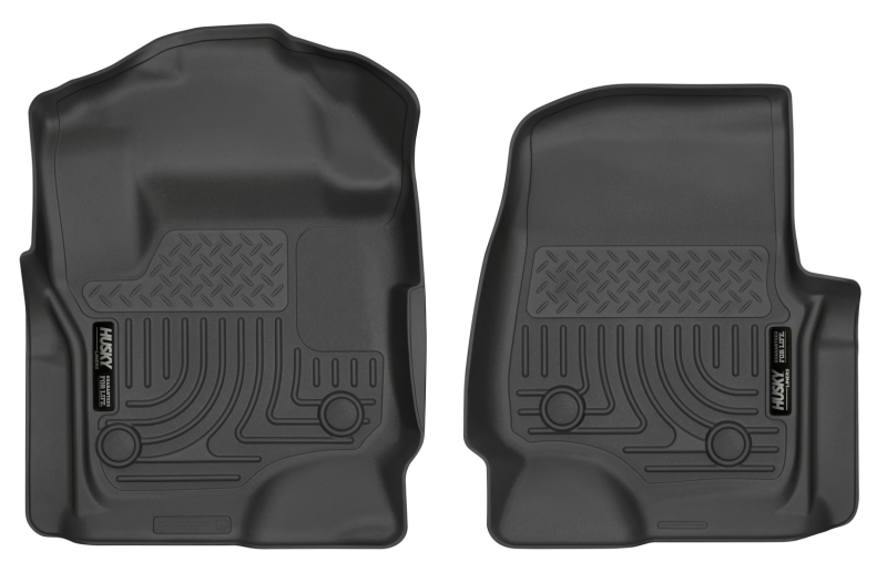 Husky Liners 13321 WeatherBeater Front Floor Liner For Ford F250/F350 Super Duty