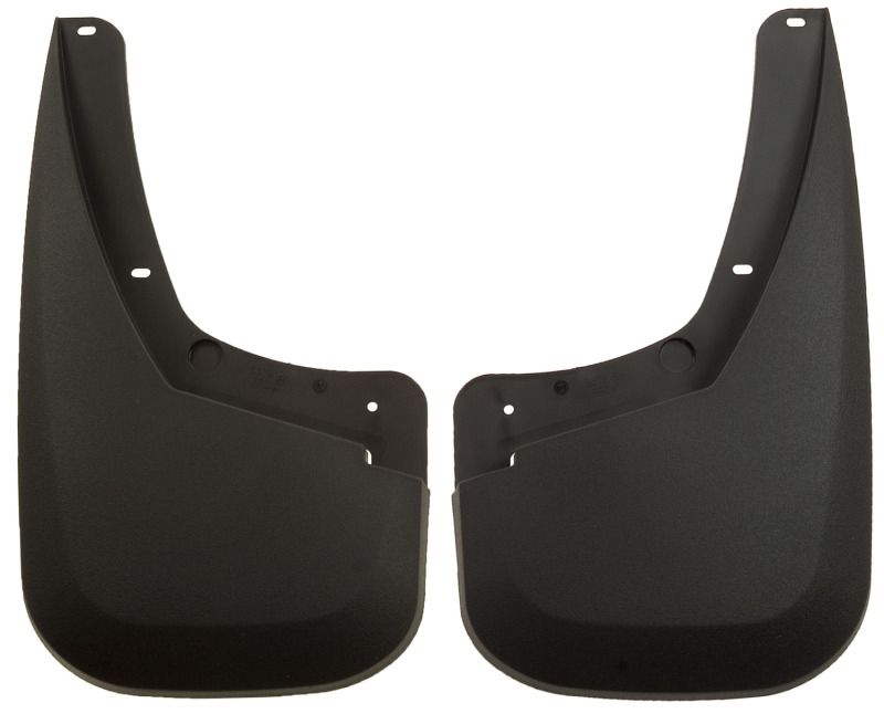 Husky Liners 56791 Mud Flaps Custom-Molded Front Thermoplastic Black
