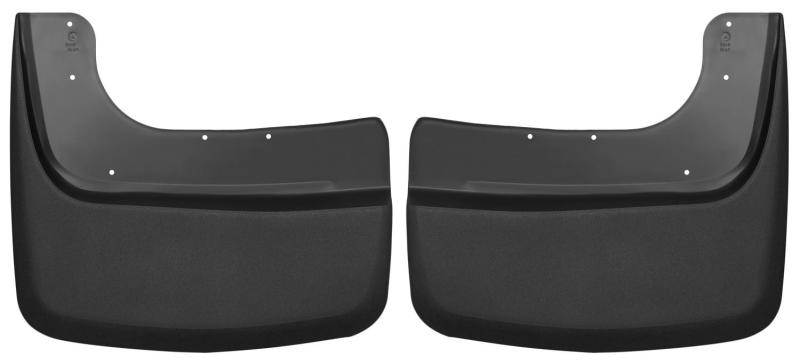 Husky Liners 59481 Dually Rear Mud Guards Black For 2017-2018 F-350 Super Duty