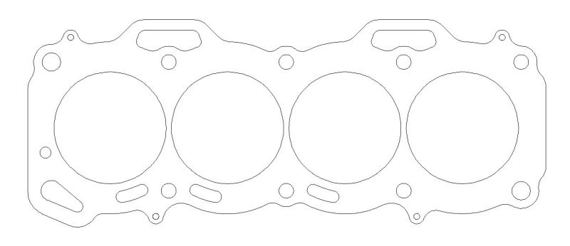 Cometic Fits Toyota 3E/4E/5E 1.3L/1.5L 75mm Bore .040 inch MLS Head Gasket FWD w/ No Extra Oil Holes - C4602-040