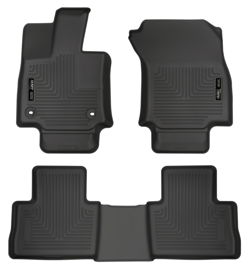 Husky Liners 95501 WeatherBeater Front and 2nd Seat Floor Liners; For RAV4