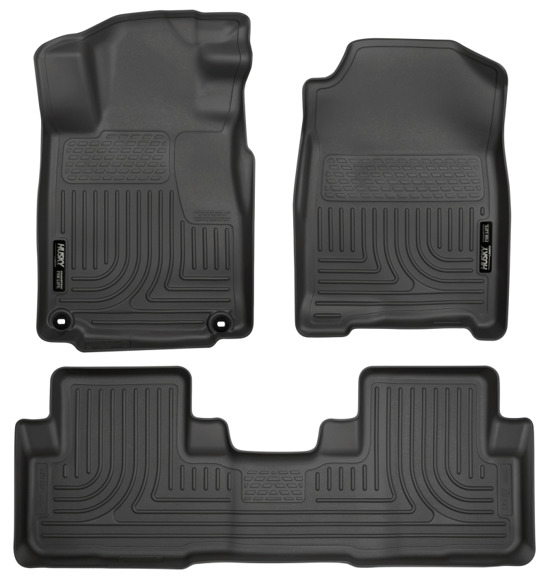 Husky Liner 98451 WeatherBeater Front & 2nd Seat Floor Liners For Honda CR-V