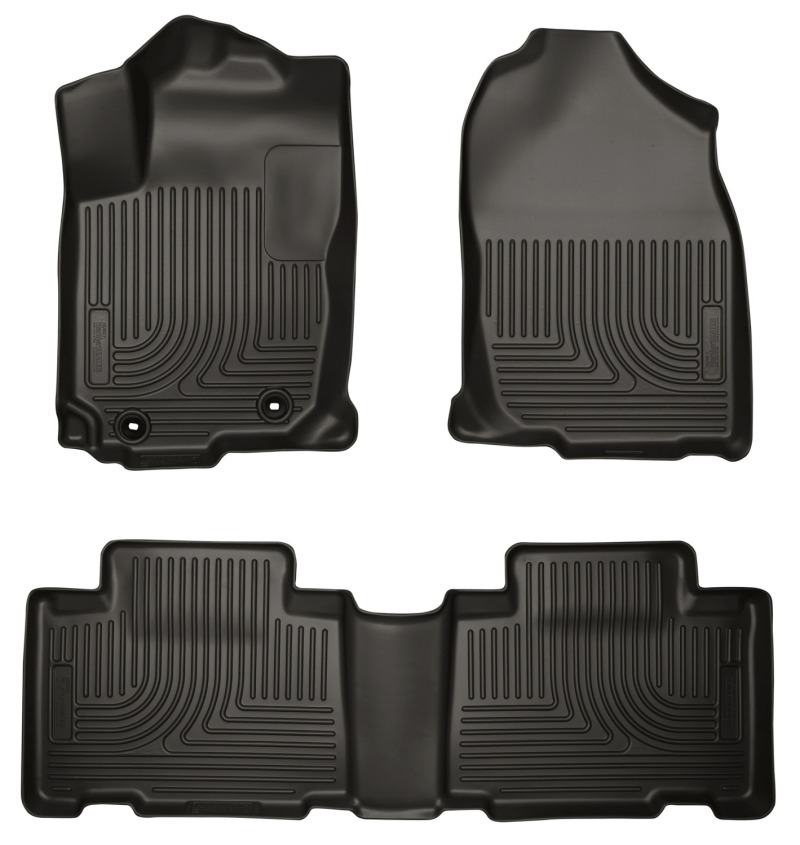 Husky Liners 98971 WeatherBeater Front and 2nd Seat Floor Liners; For RAV4