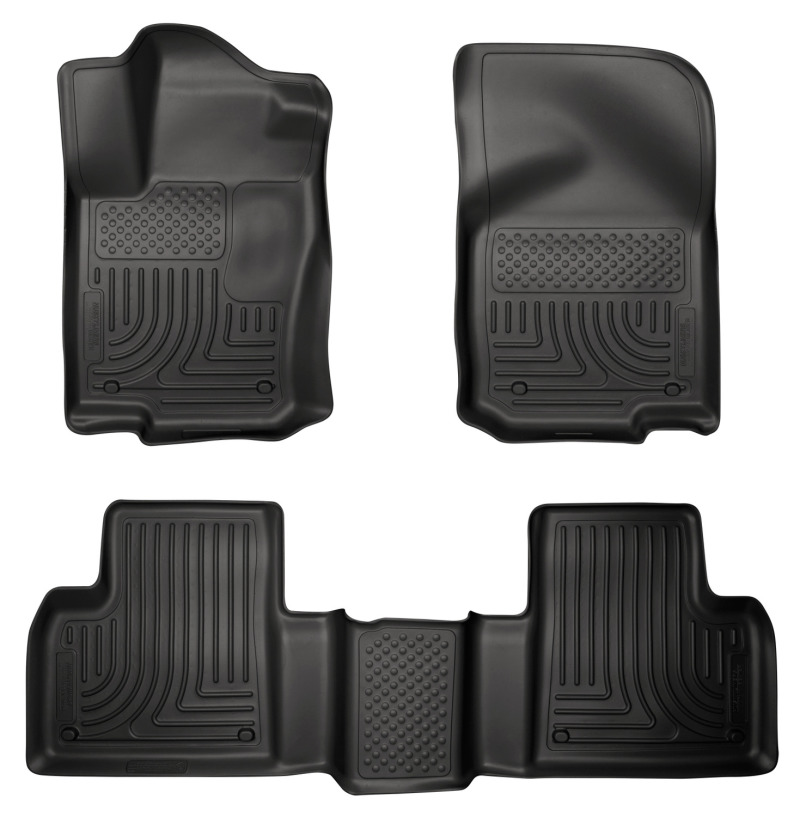 Husky Liners 98981 WeatherBeater Front and 2nd Seat Floor Liners NEW