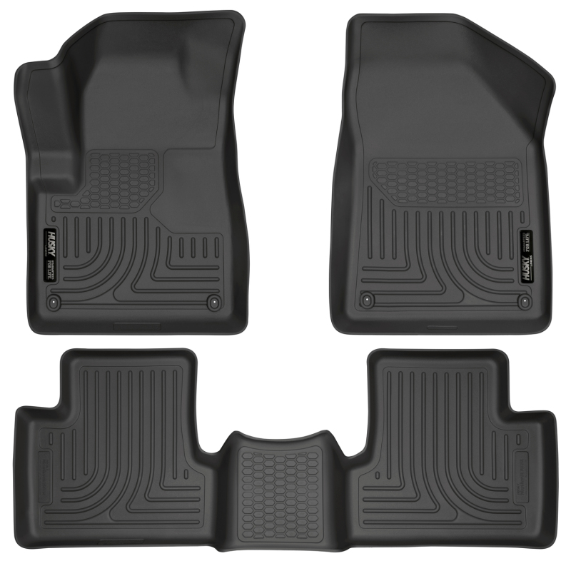 Husky Liners 99031 WeatherBeater Front & 2nd Seat Floor Liners - Black NEW