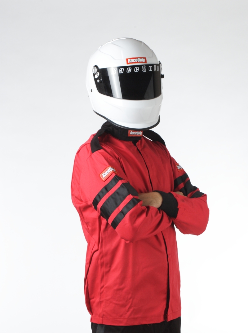 RACEQUIP 111018 110 Series Pyrovatex SFI-1 Jacket Red 3X-Large