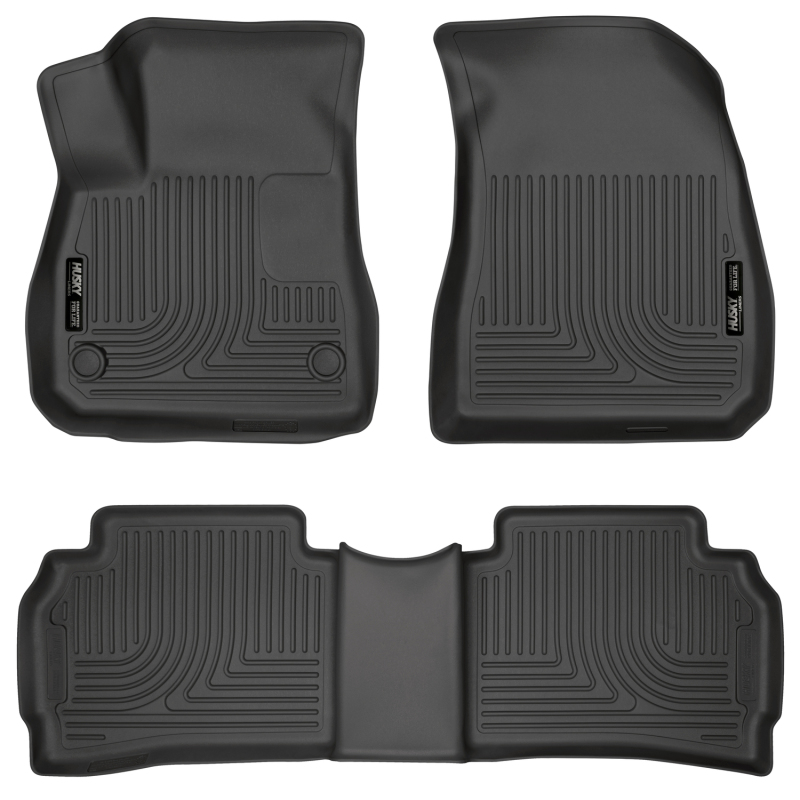 Husky Liners 99191 Front and 2nd Seat Floor Liners; For Chevrolet Malibu