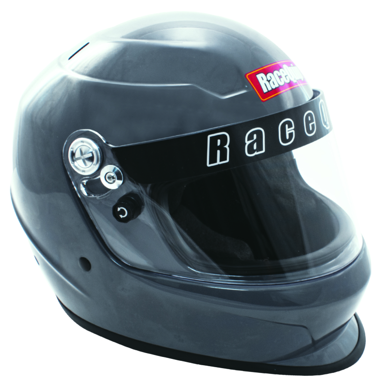 Racequip 2266696 Helmet Pro Youth SFI 24.1 Gray Youth One Size Fits All NEW