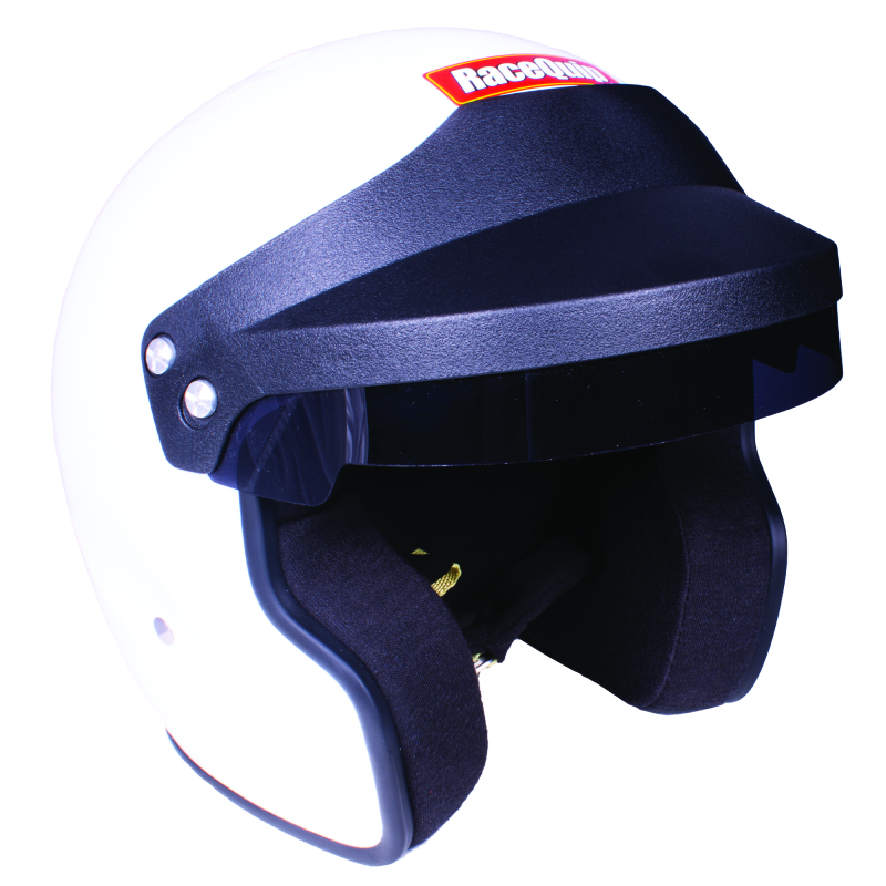 Racequip 256113 Helmet Open Face Medium White SA2020