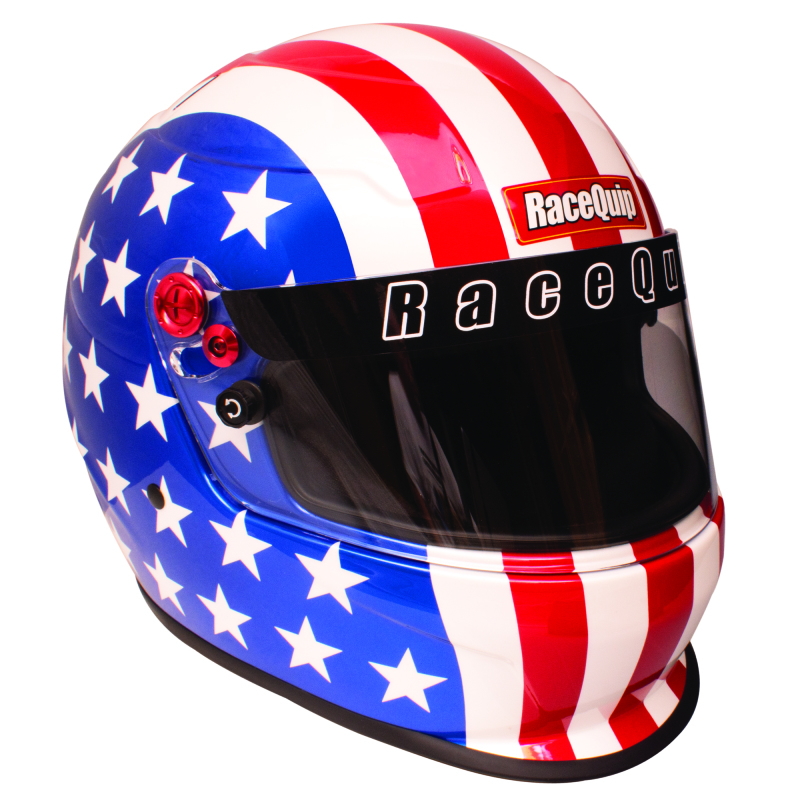Racequip 276127 Helmet Pro20 America Full Face Snell SA 2020 2X-Large NEW