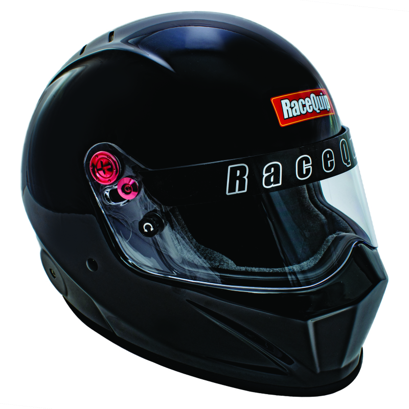 Racequip 286003 Helmet Vesta20 Gloss Black Medium SA2020