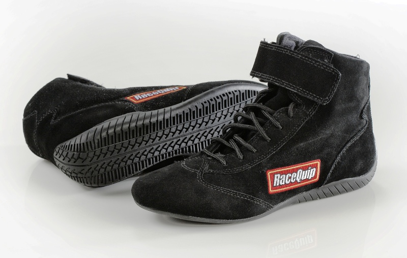 Racequip 30300100 SFI 3.3/5 Certified Racing Shoes 10.0 Size Black