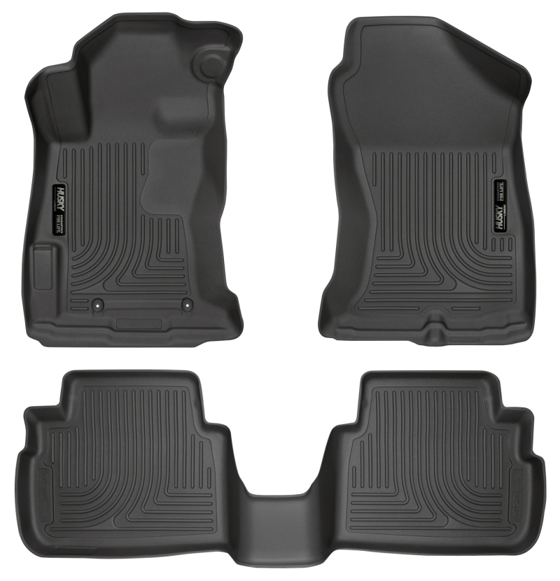 Husky Liner 99661 Weatherbeater Front/2nd Seat Floor Liners For Subaru Crosstrek