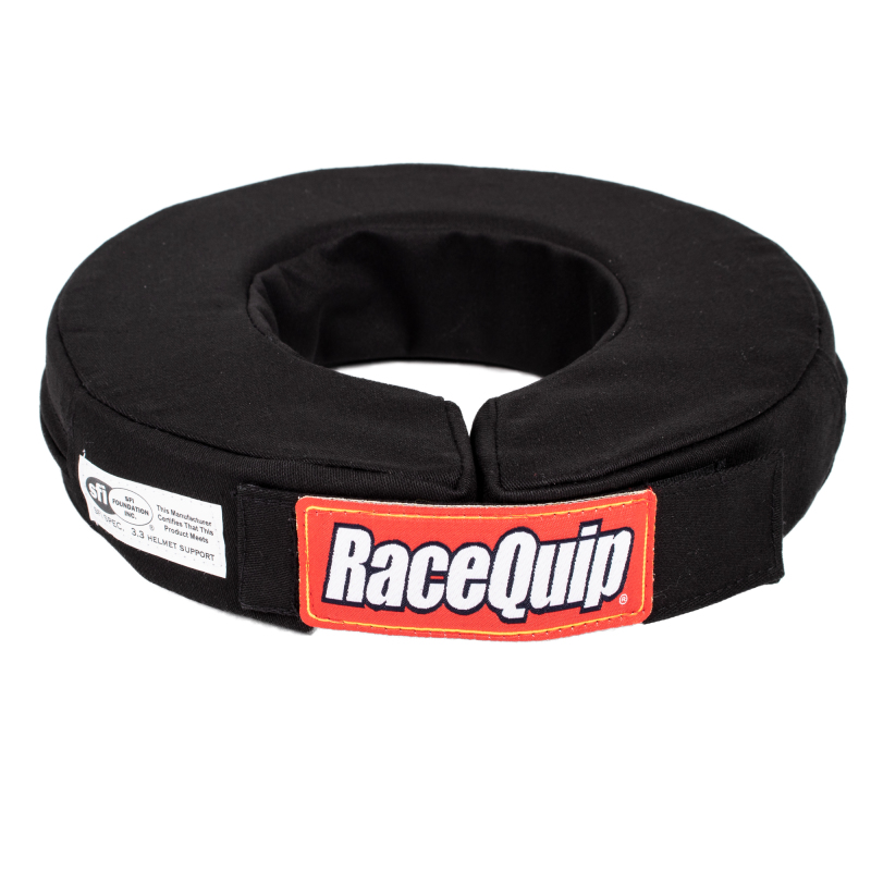 RaceQuip Black SFI 360 Helmet Support Large 17in - 337007
