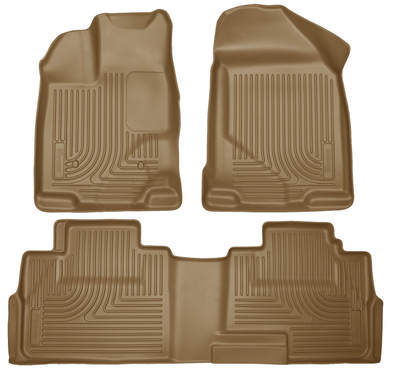 Husky Liners 99763 WeatherBeater Front and 2nd Seat Floor Liners; For Edge NEW