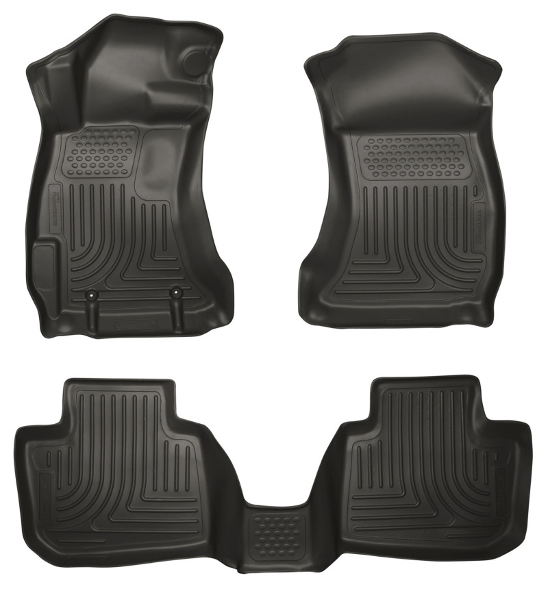 Husky Liners 99841 WeatherBeater Front and 2nd Seat Floor Liners; For Subaru NEW