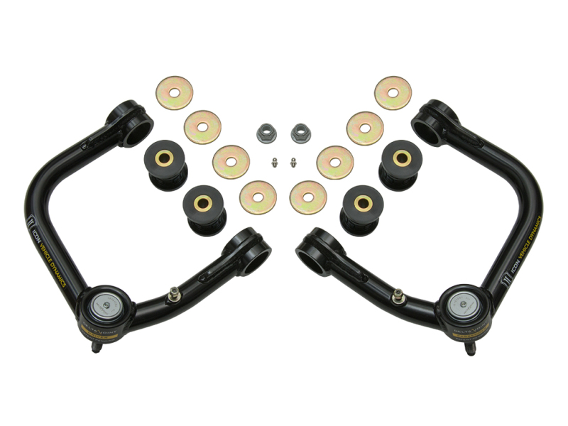 Icon 58450DJ Delta Joint Tubular Upper Control Arm Kit; For 05-Up Tacoma