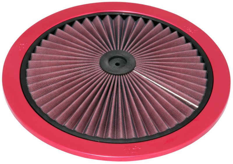 K&N X-Stream Top Filter X-Stream 14in OD - Red - 66-1401XR