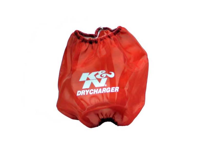 K&N Drycharger Round Tapered Red Air Filter Wrap - RF-1042DR