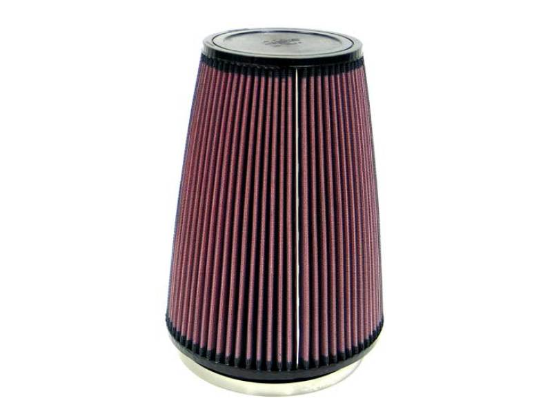 K&N Filter Universal Rubber Filter 6 inch Flange 7.5 inch Base 5 inch Top 10 inch Height - RU-3280