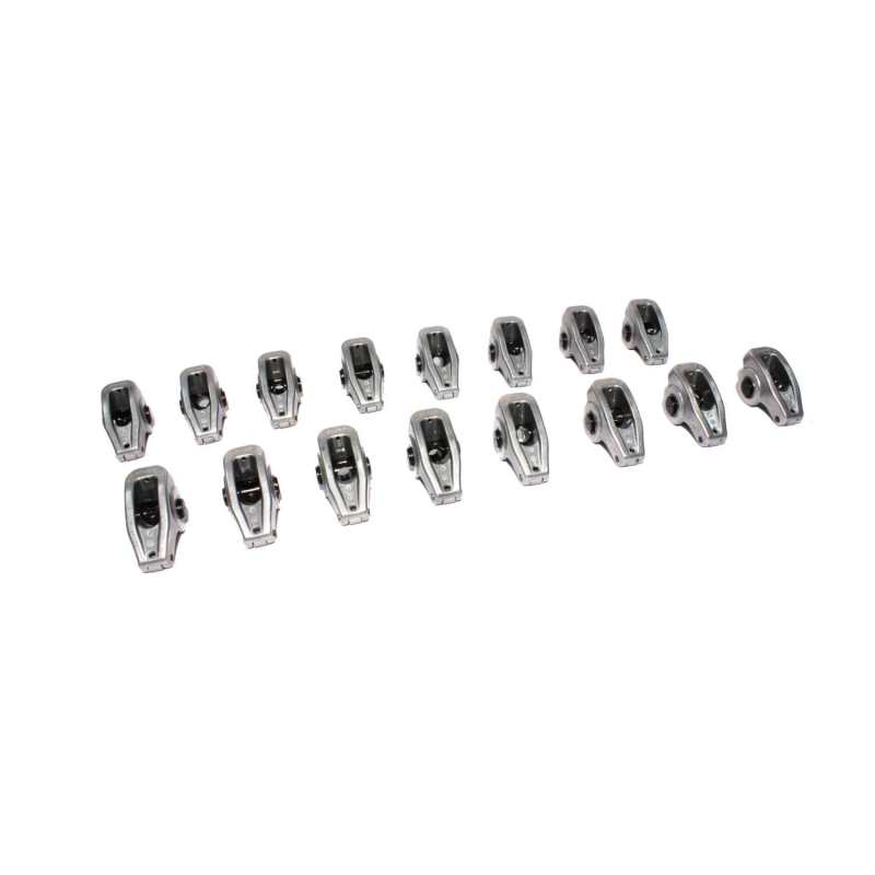 Comp Cams 17021-16 High Energy Die Cast Roller Rocker Arms; 7/16" Stud 1.7 Ratio