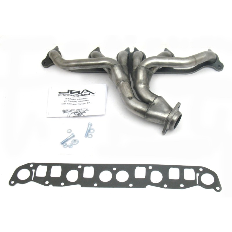JBA Headers & Perf 1526S 1 1/2" Header Shorty For Wrangler Cherokee 4.0L 1991-99