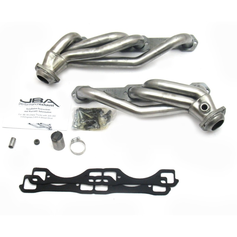 JBA Headers & Perf 1830S 1-1/2" Stainless Steel Shorty Exhaust Header