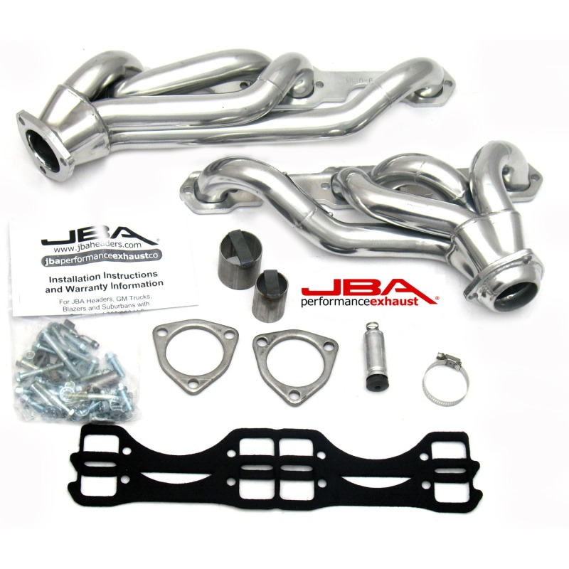 JBA Headers & Performance 1830S-6JS 1-5/8" Stainless Shorty Exhaust Header