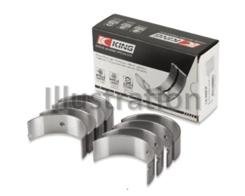 King Honda D17A1/2 (Size STD) Rod Bearing Set - CR4512SI