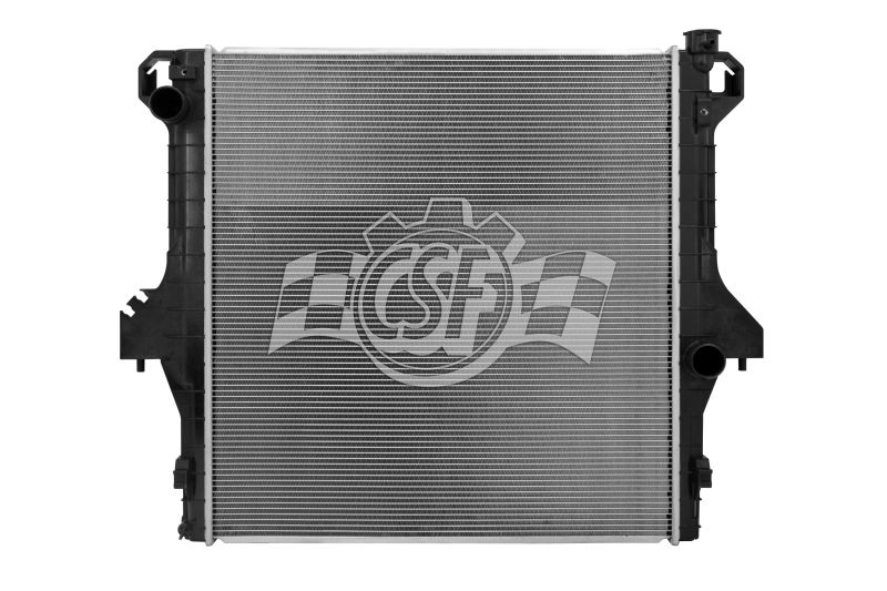 CSF 3710 Radiator 2 Row Plastic Tank Aluminum For Dodge Ram HD 5.9L 6.7L 04-09