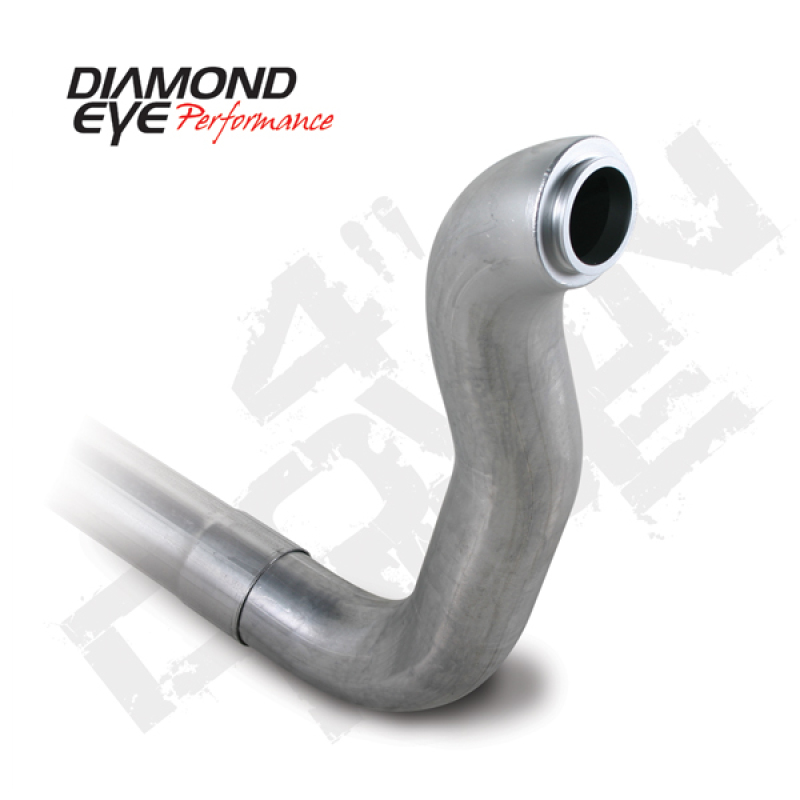 Diamond Eye DWNP 4in TB SGL AL DODGE 5.9L 2500/3500 89-93 4X4 ONLY - 220100