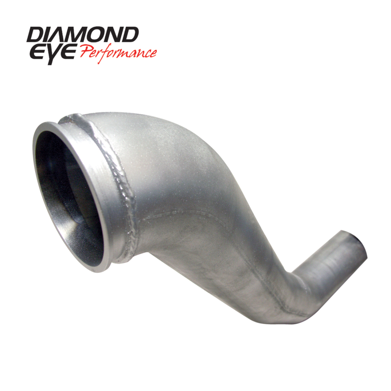 Diamond Eye DWNP 4in TB SGL HX40 TURBO-DIRECT FLANGE AL DODGE 5.9L 2500/3500 94-02 - 221040