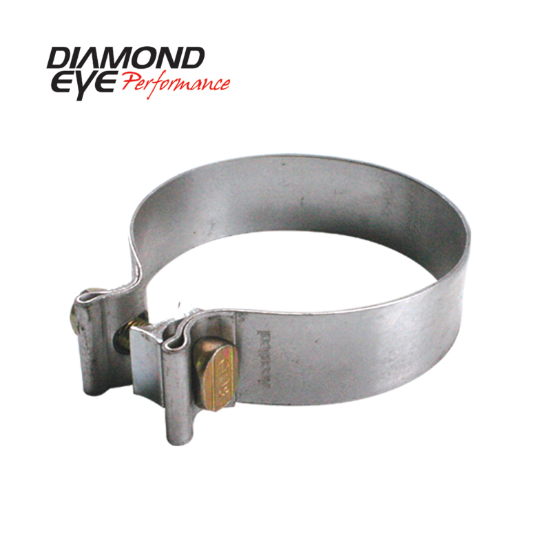 Diamond Eye BC350A 3.5" Clamp; Torca Band Clamp; Aluminized