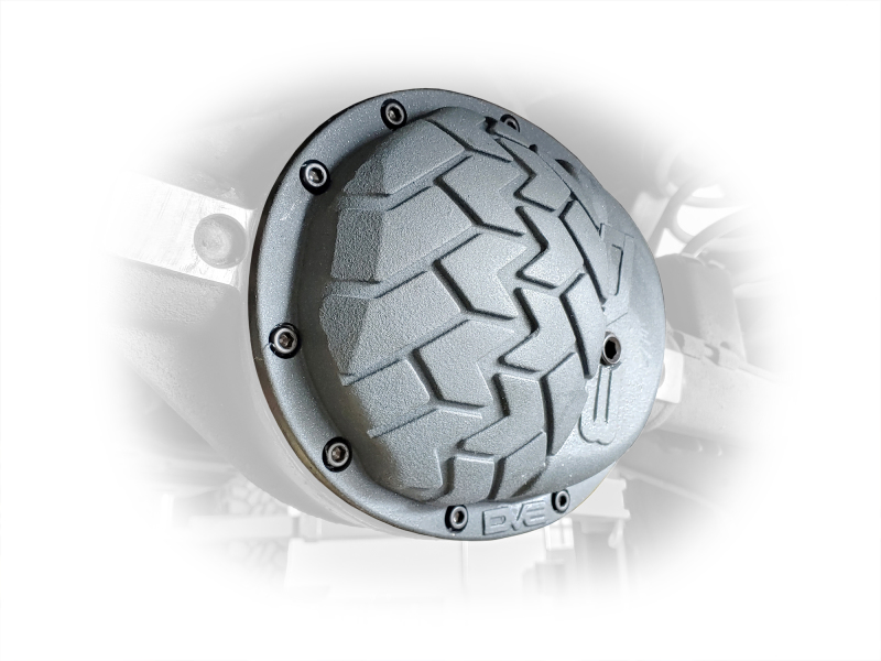 DV8 Offroad D-JP-110001-D30 HD Dana 30 Diff Cover Cast Iron Gray Powdercoat