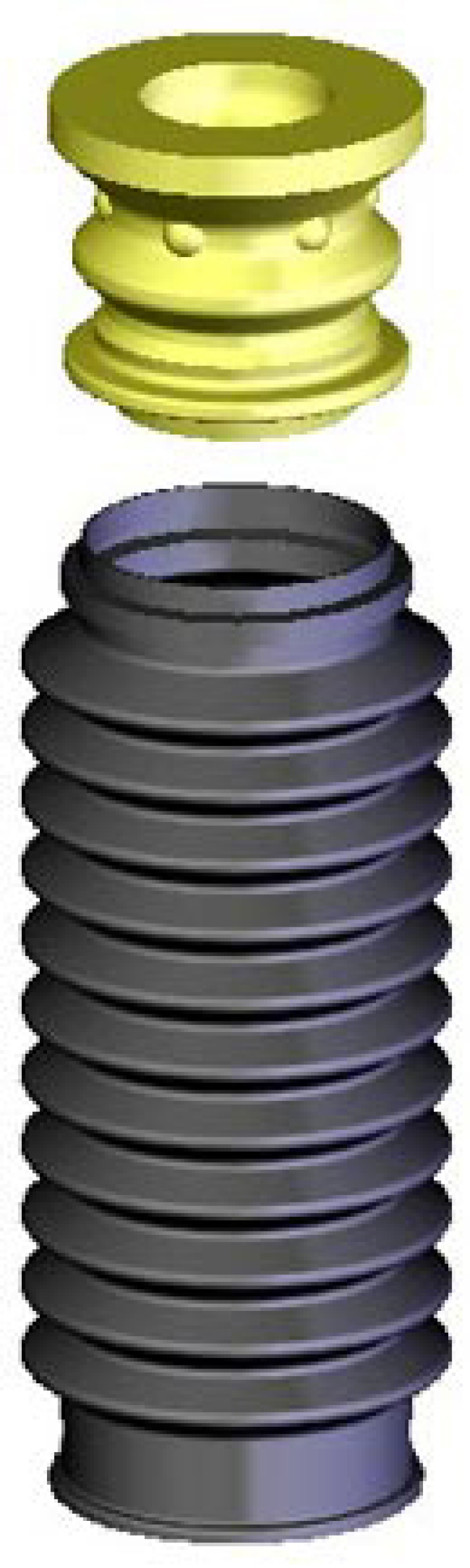 KYB SB104 Shock Boot Strut Rubber Black Each