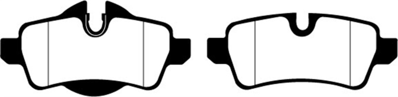 EBC DP21931 Greenstuff 2000 Series Sport Disc Brake Pads For Mini Cooper NEW