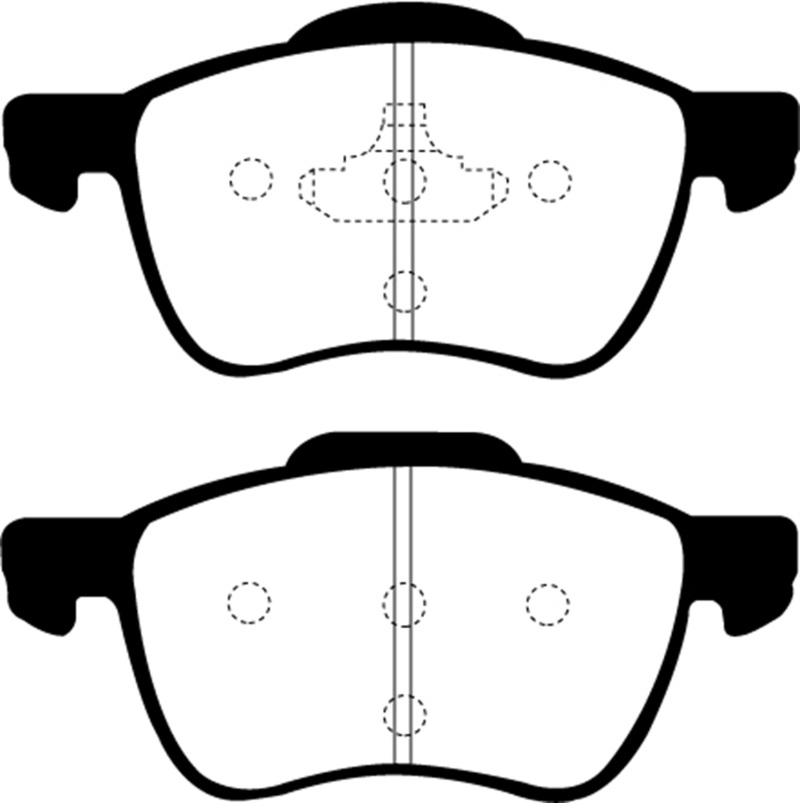EBC fits 01-05 Volvo S60 2.3 Turbo T5 Redstuff Front Brake Pads - DP31229C