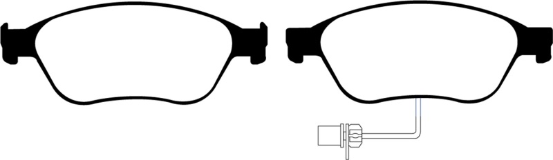 EBC DP31535C Disc Brake Pad Set For Audi A8 Quattro 2003-2010 NEW