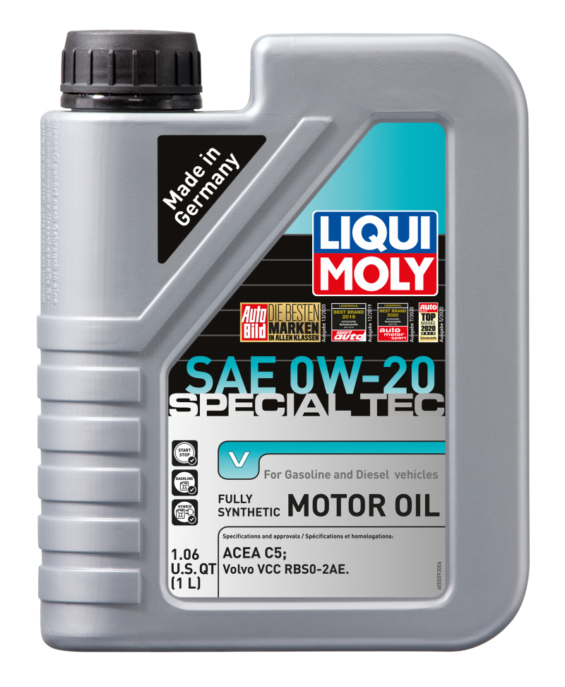 LIQUI MOLY 1L Special Tec V Motor Oil 0W20 - 20198