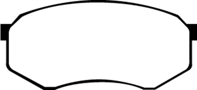 EBC fits 92-93 Toyota Pick-Up Extra Cab Greenstuff Front Brake Pads - DP61317