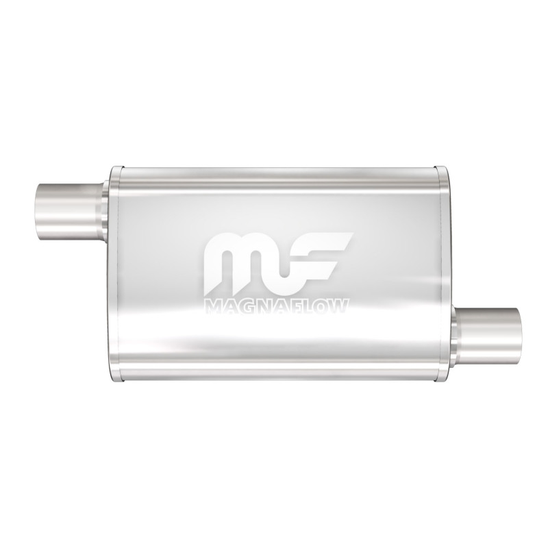 Magnaflow 11236 Exhaust Muffler 2.5 Offset/Offset 4" X 9" Oval Straight-Through